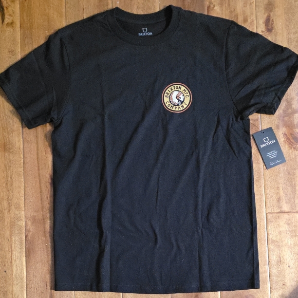 Brixton Other - NWT Men's Brixton Rival II S/S Standard T-Shirt. Size Small and Color Black
